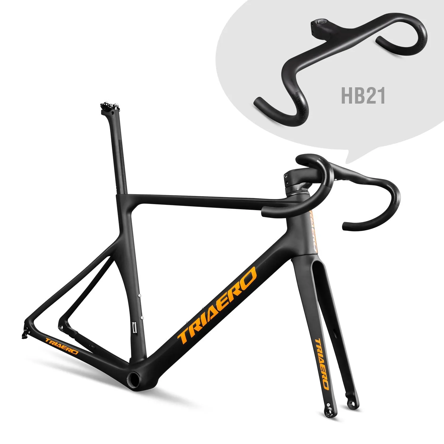AERO Disc Road Frame A22 With Handlebar