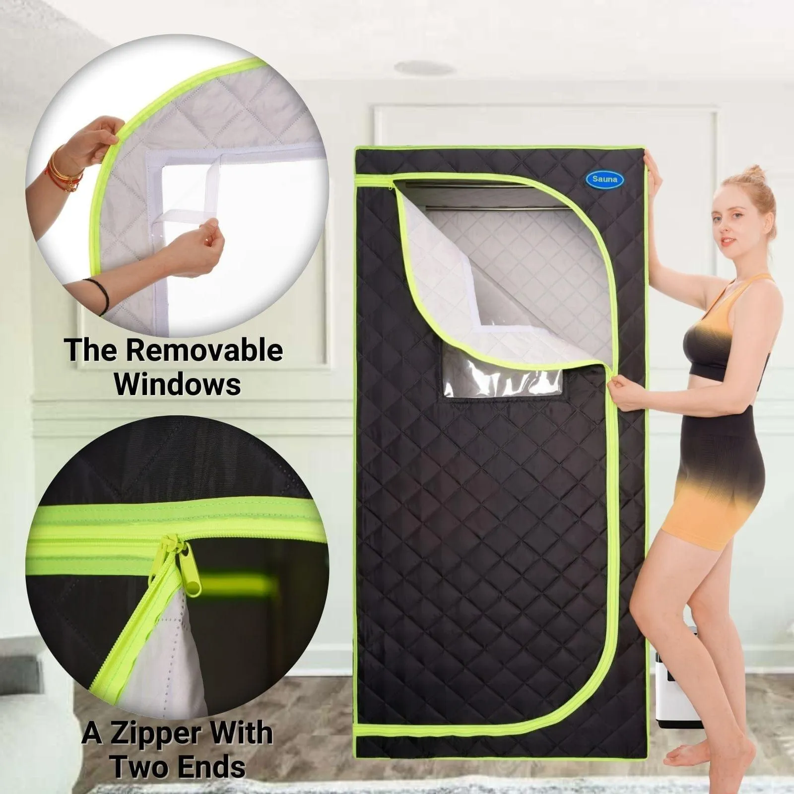 Airy-602SP Plus-size Portable Steam Sauna Tent