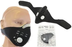 ANTI-POLLUTION CARBON CLOTH MASK FOR CYCLING,QUAD BIKING-MOTORBIKE-SCOOTER