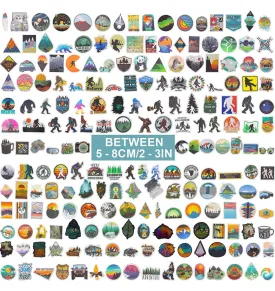 Assorted Waterproof outdoor/nature Stickers