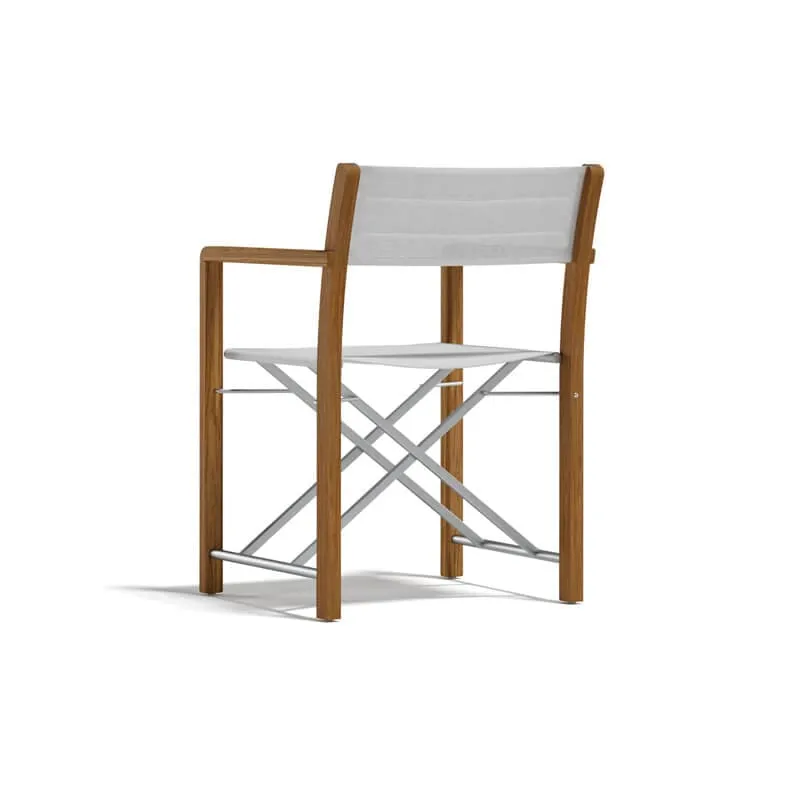 atmosphera dakota wooden garden director's chair