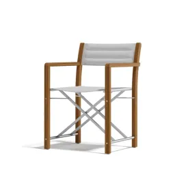 atmosphera dakota wooden garden director's chair
