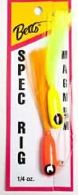 Betts Spec Rig Magnum 1/8 oz Orange/Chartreuse