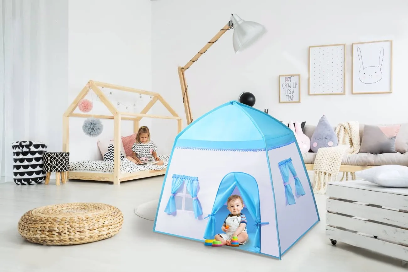 Extra Large Kids Play Tent Children Playhouse, 55" x 41" x 49"
