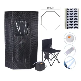 Foldable 2 Person Mobile Steam Sauna Box Portable Sauna Tent