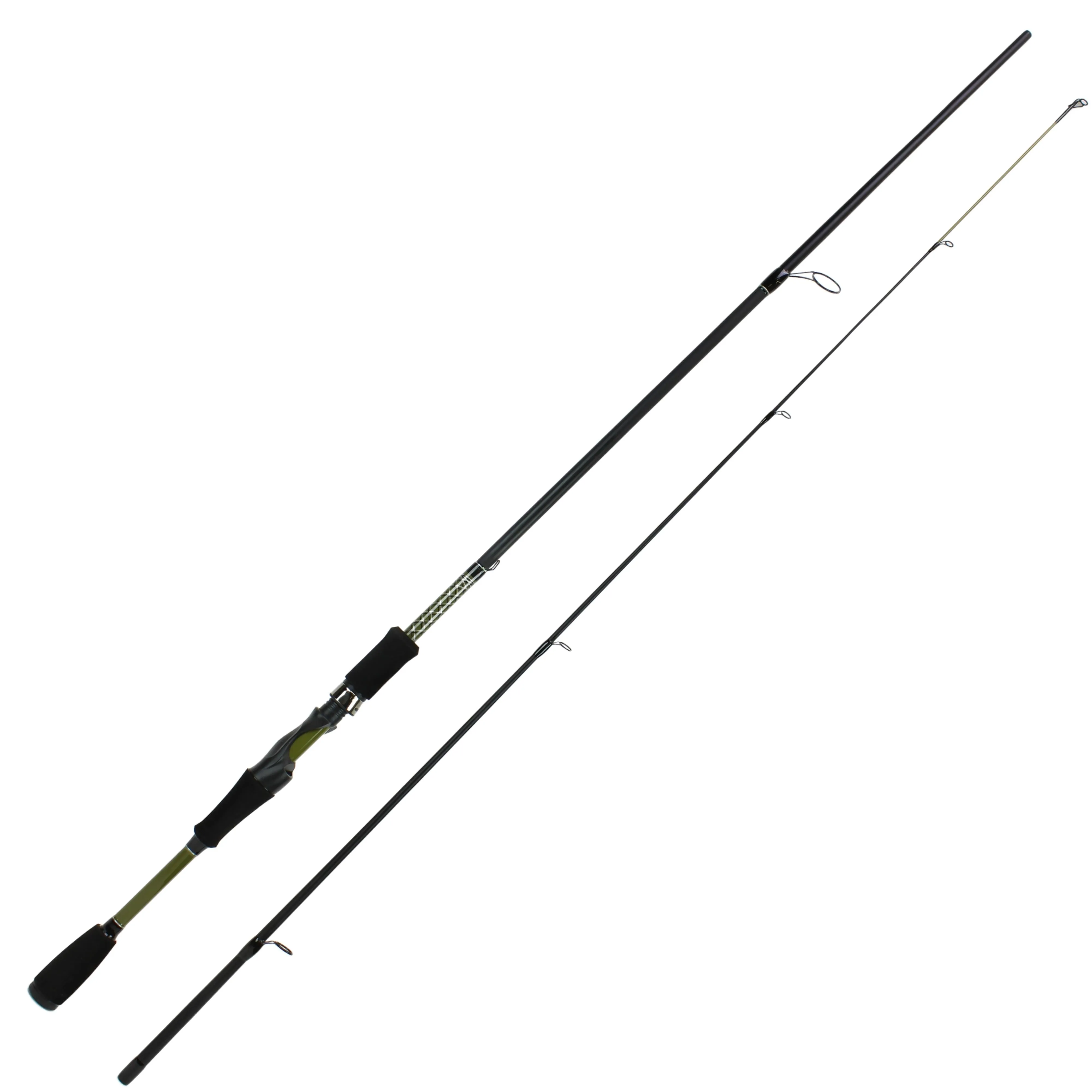 FORTIS 7' Medium Action 2 Piece Fiberglass Spinning Rod and 4000 Spinning Reel Package