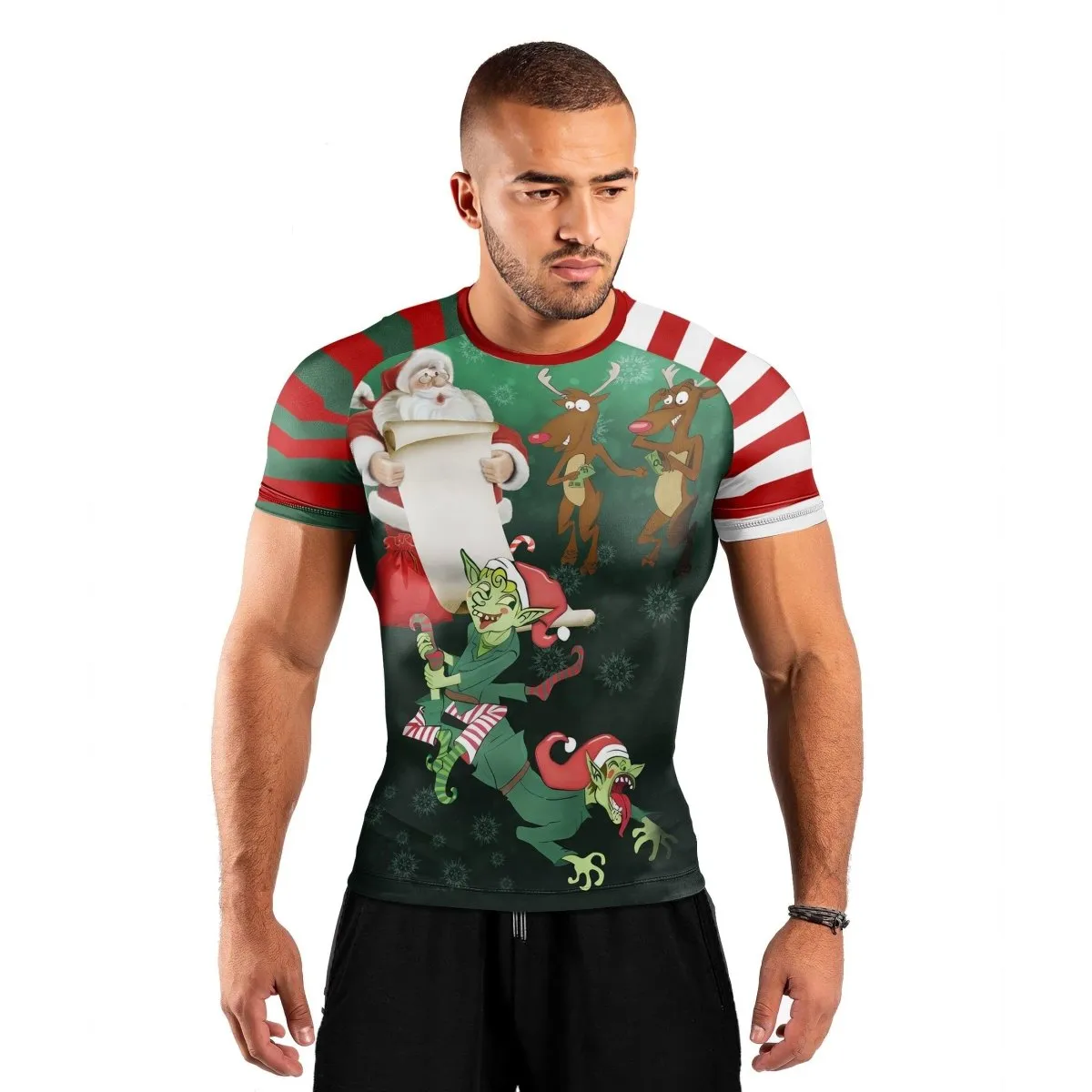 Goblin Wrestling Short Sleeve Rash Guard
