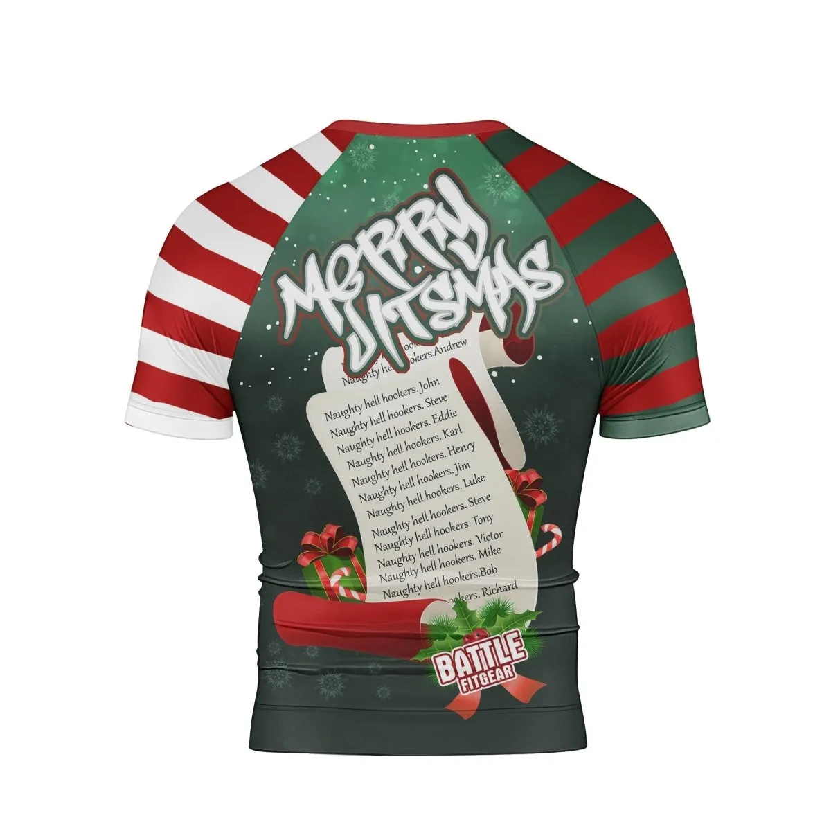 Goblin Wrestling Short Sleeve Rash Guard
