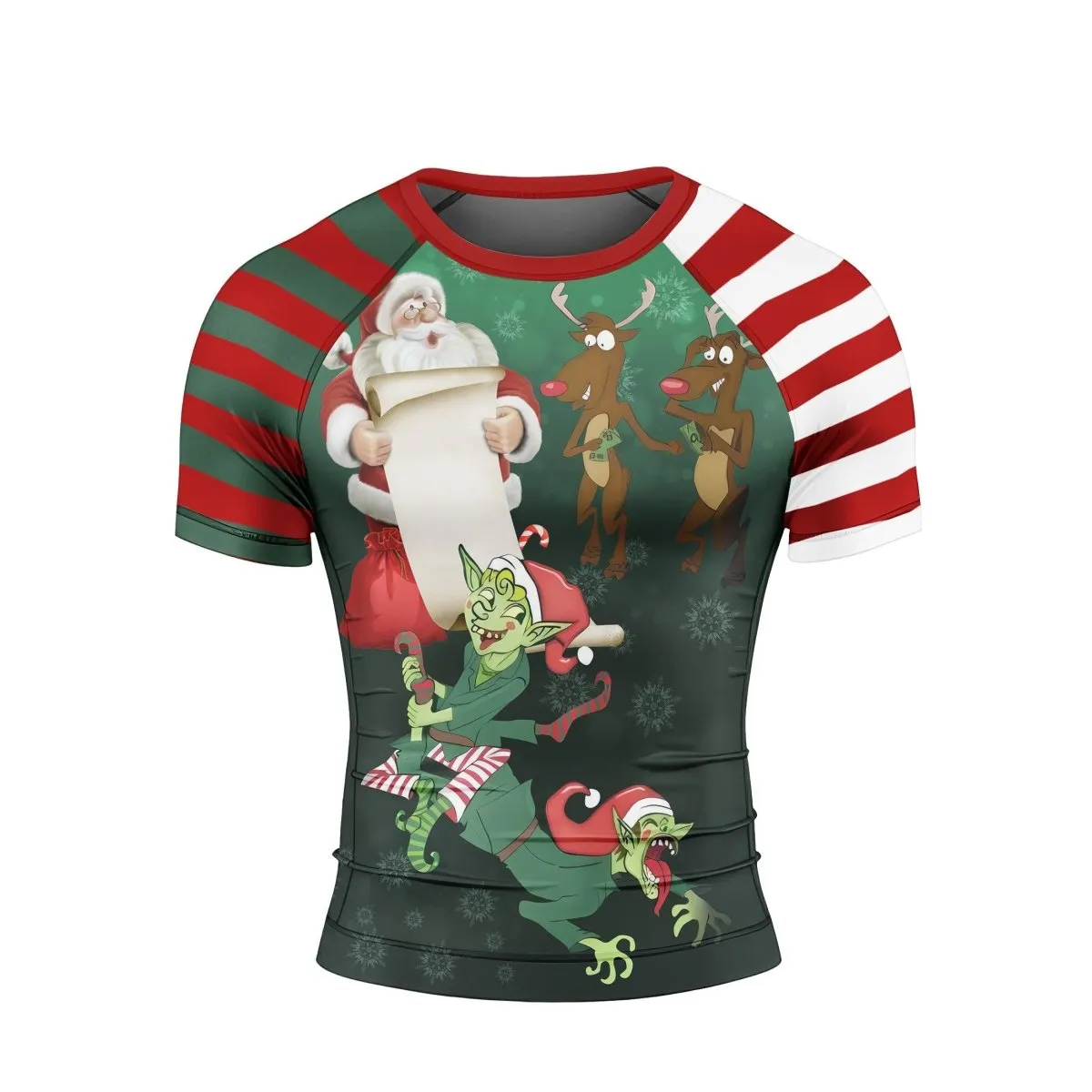 Goblin Wrestling Short Sleeve Rash Guard