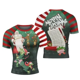 Goblin Wrestling Short Sleeve Rash Guard