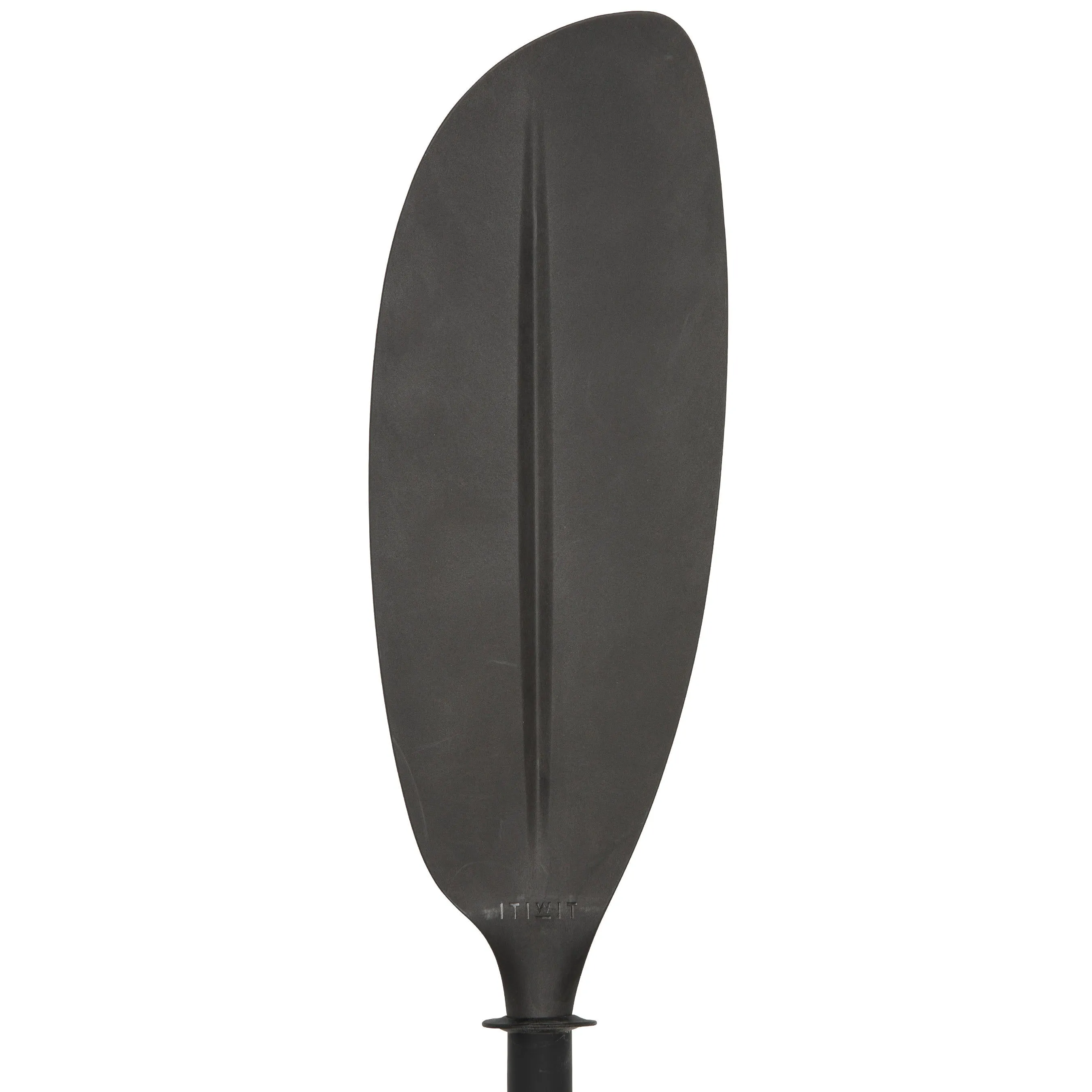 Kayak paddle Carbon X500 dismountable adjustable 2-piece 210–220 cm ITIWIT black/neon orange