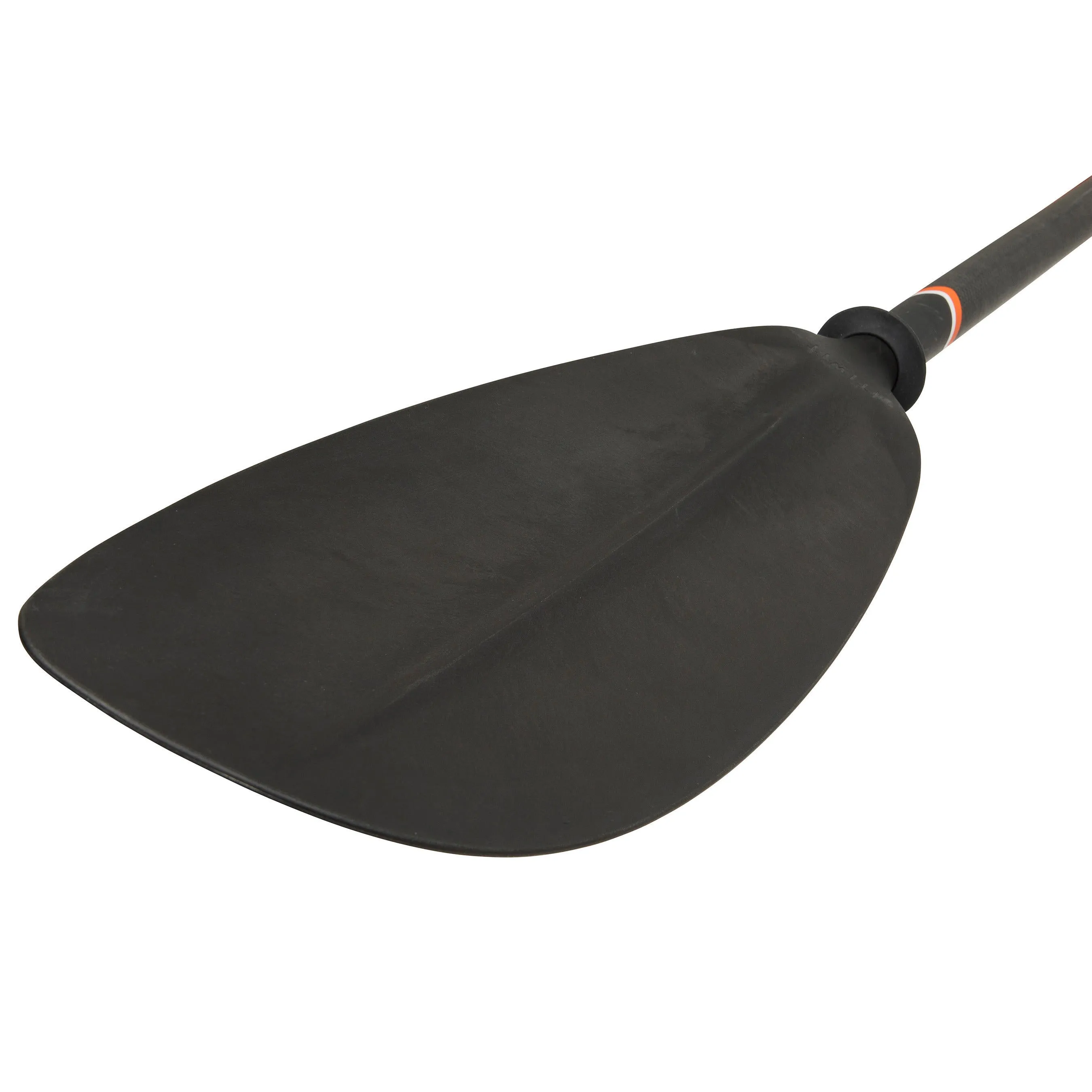 Kayak paddle Carbon X500 dismountable adjustable 2-piece 210–220 cm ITIWIT black/neon orange