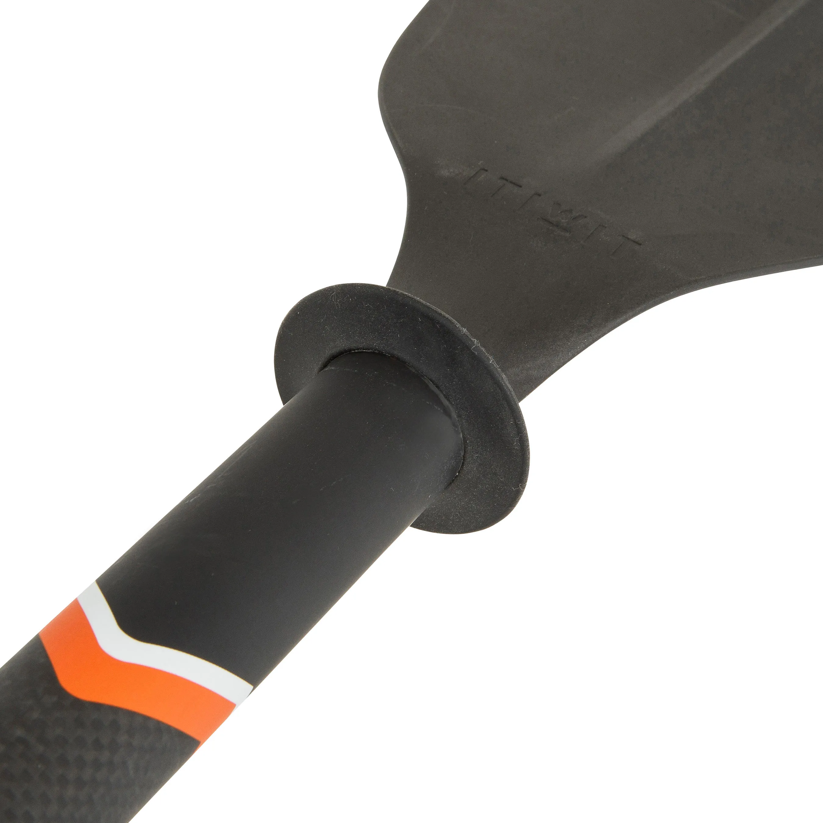 Kayak paddle Carbon X500 dismountable adjustable 2-piece 210–220 cm ITIWIT black/neon orange
