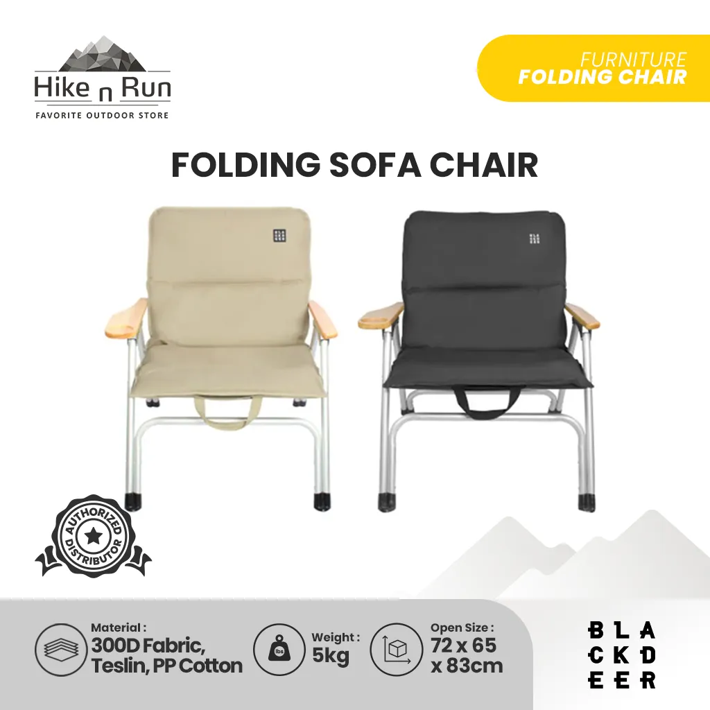 Kursi Lipat Camping Blackdeer BD1212211 Folding Sofa Chair