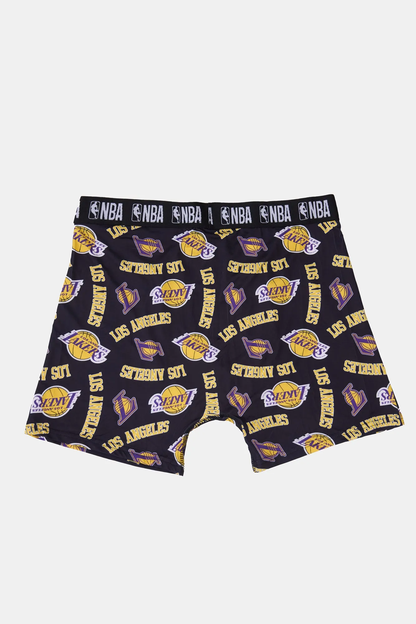 Mens LA Lakers Print Boxer Brief