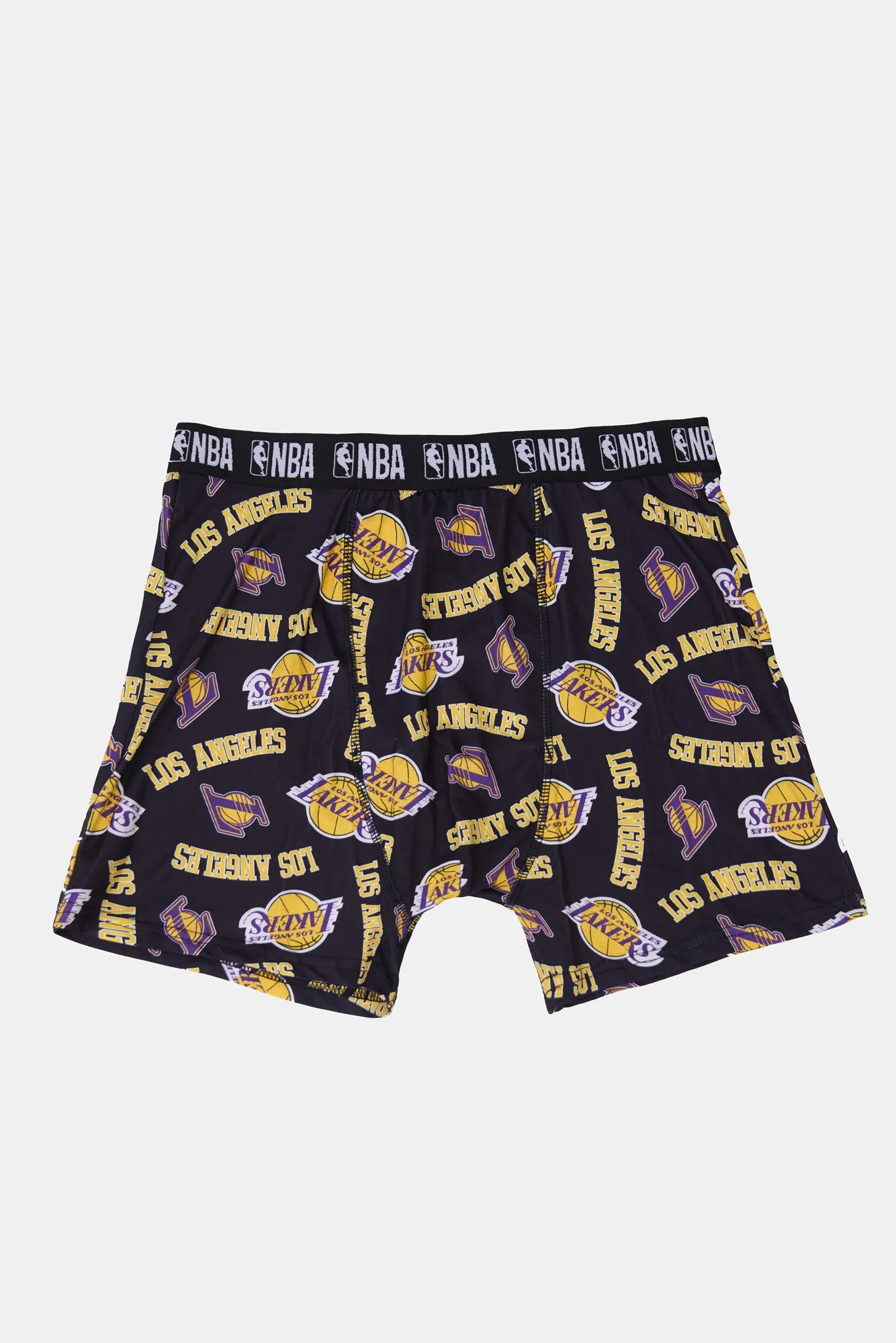 Mens LA Lakers Print Boxer Brief