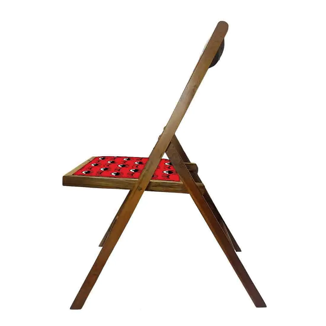 Nutcase Folding Wooden Balcony Chair  -  Black Eyes