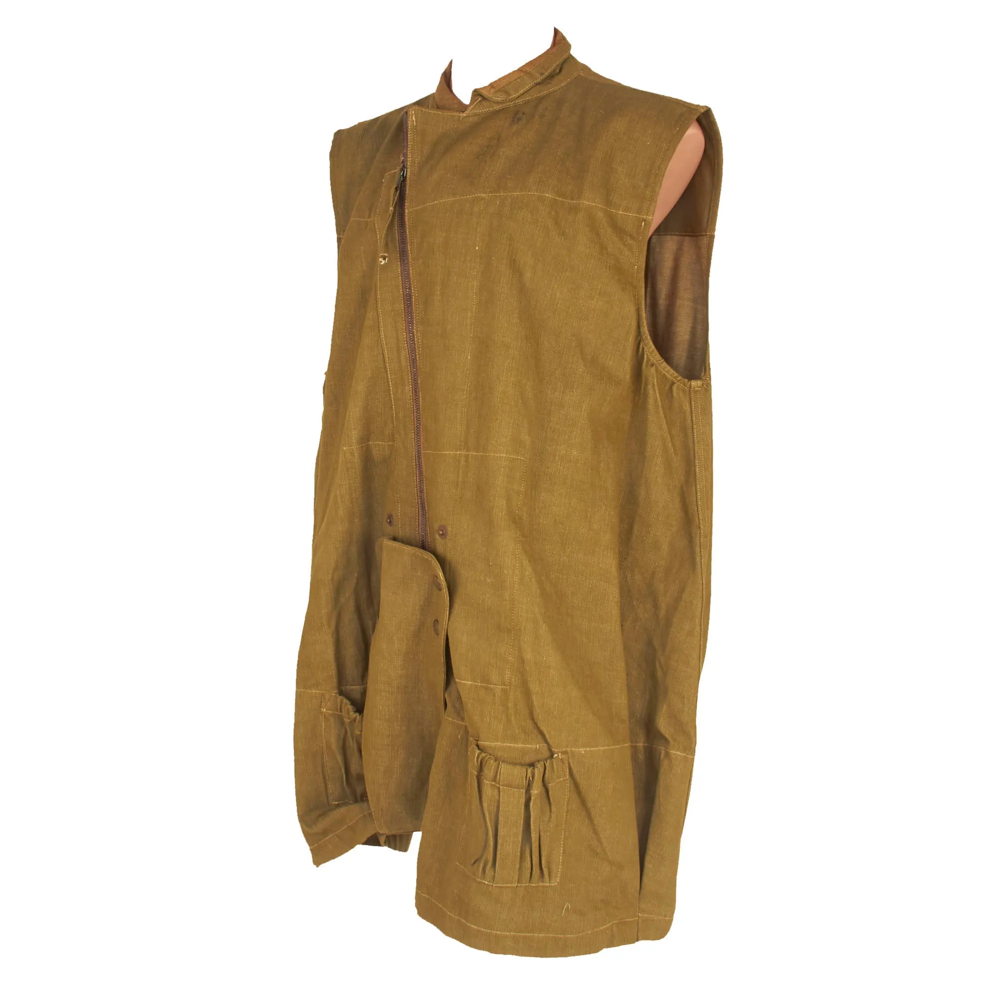 Original British WWII Airborne Forces Pattern 1942 Parachutists’ Oversmock - Dated 1944