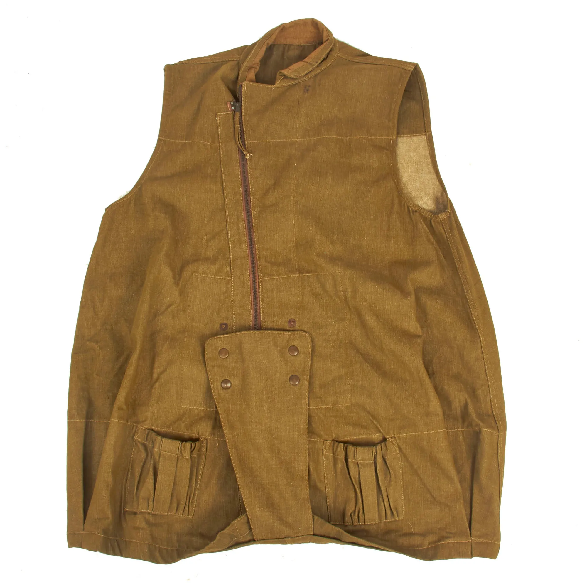 Original British WWII Airborne Forces Pattern 1942 Parachutists’ Oversmock - Dated 1944