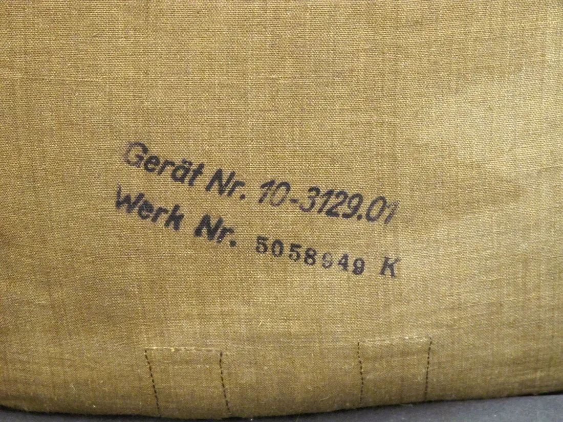 Original German WWII Fallschirmjager Parachute in Transit Can- Unissued