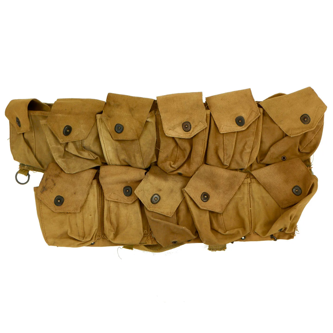 Original U.S. WWII Paratrooper Rigger Modified Field Equipment Lot - 7 Items