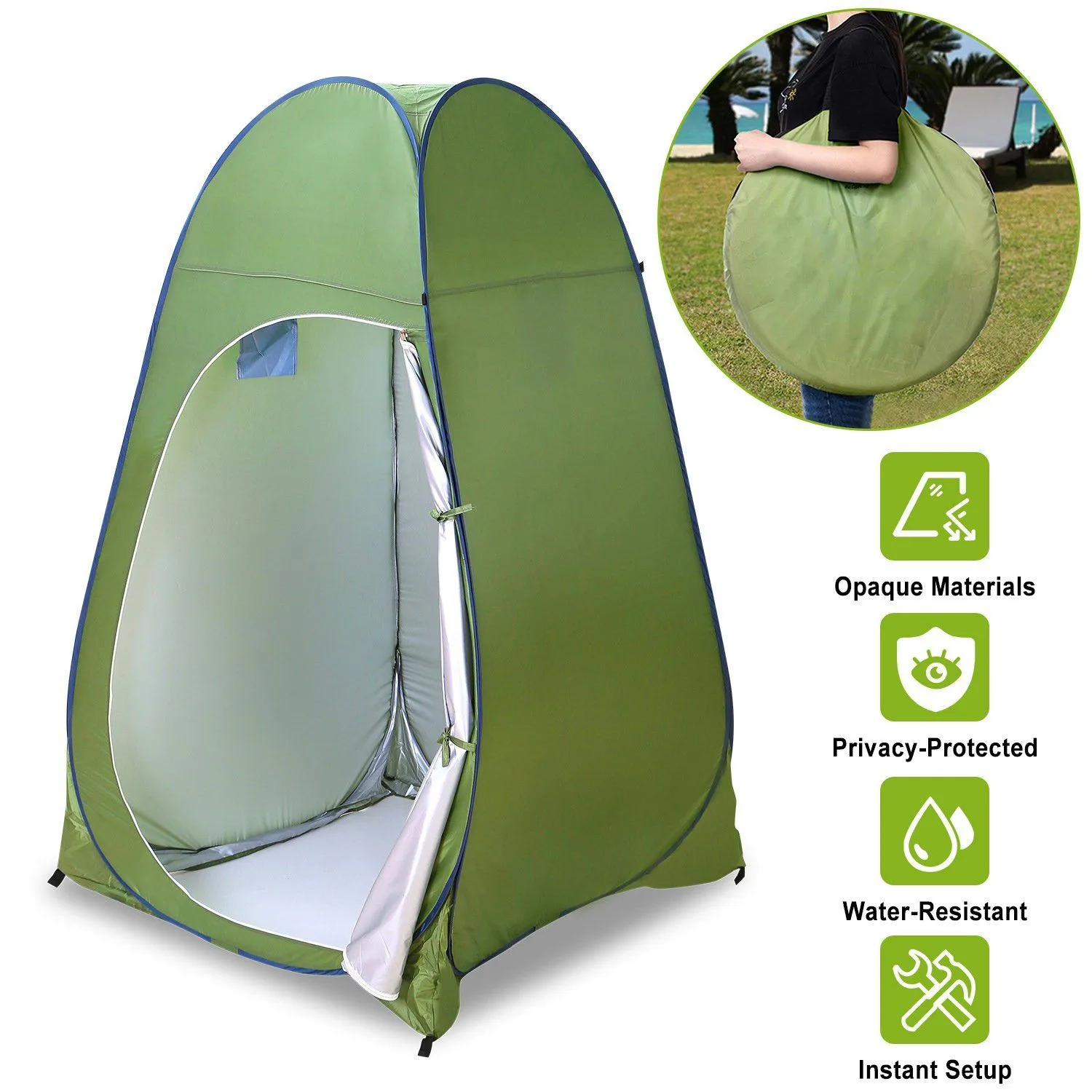 Outdoor Pop Up Toilet Tent