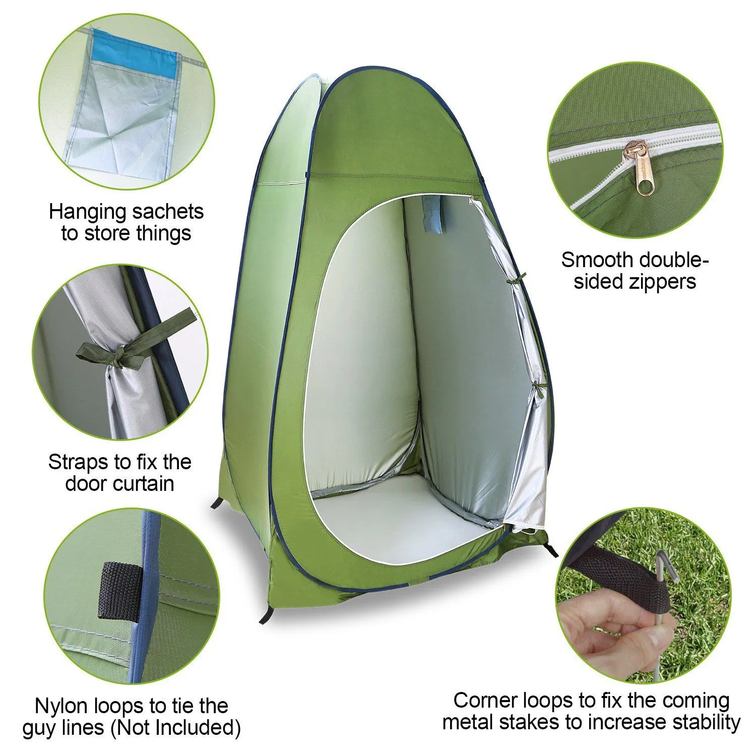 Outdoor Pop Up Toilet Tent