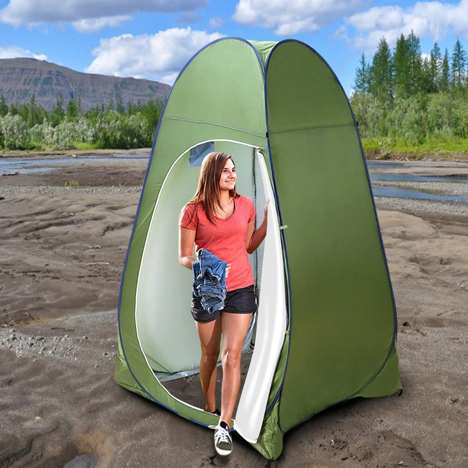 Outdoor Pop Up Toilet Tent