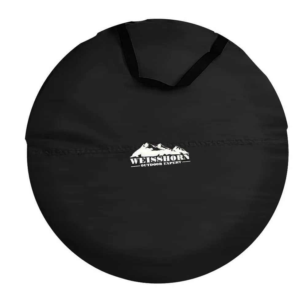 Pop-Up Tanning Tent, Portable, Black