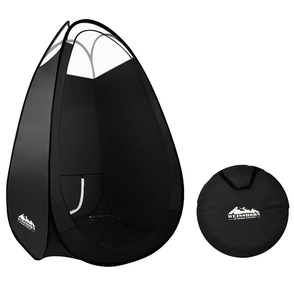 Pop-Up Tanning Tent, Portable, Black