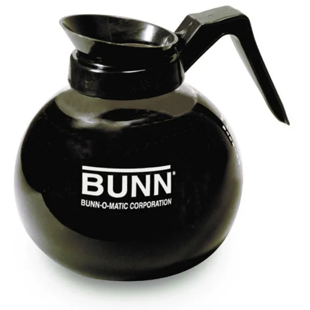 Regular and Decaf Glass Coffee Decanters