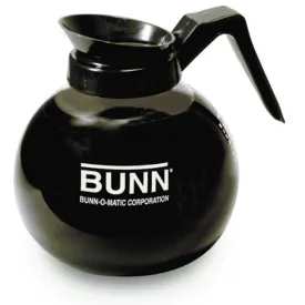 Regular and Decaf Glass Coffee Decanters