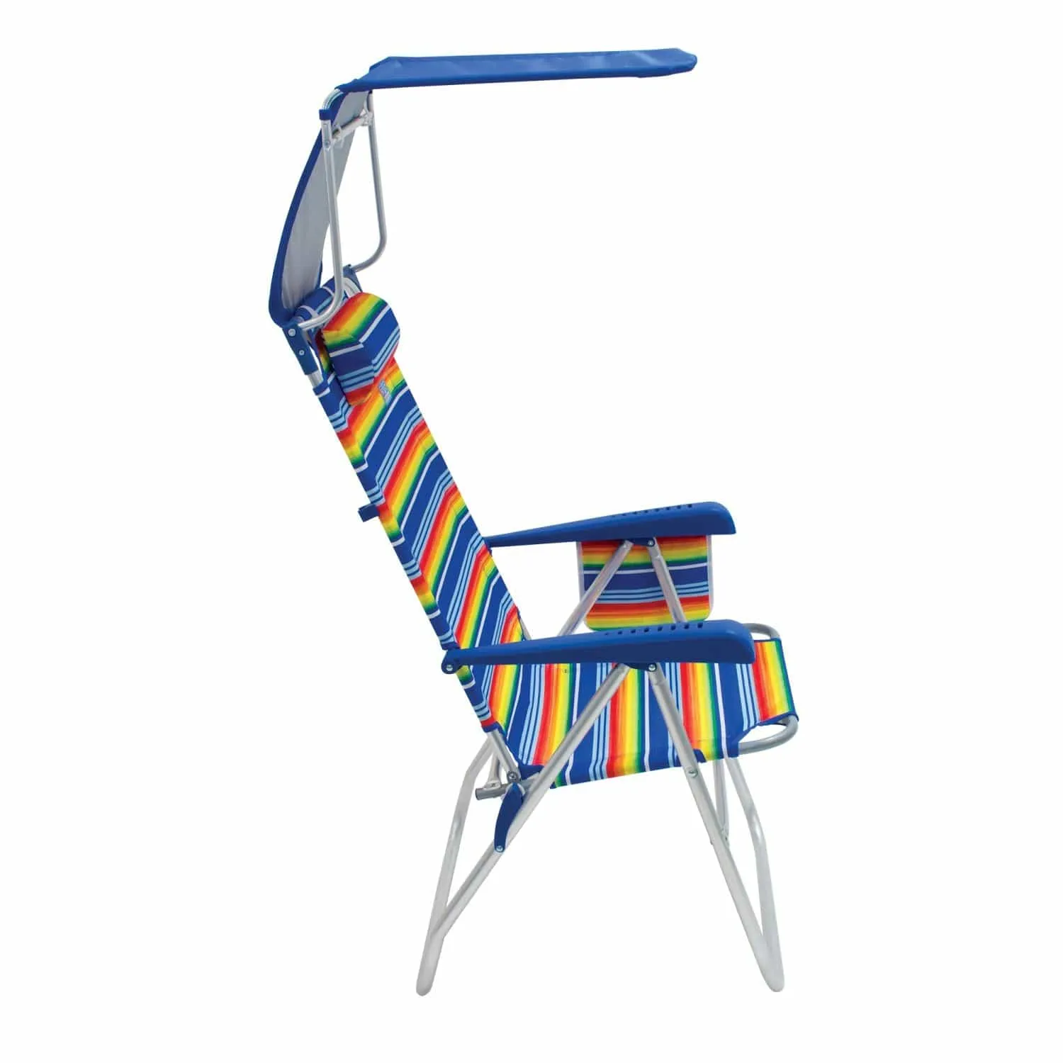 RIO Beach | Hi-Boy Beach Chair with Canopy - Stripe