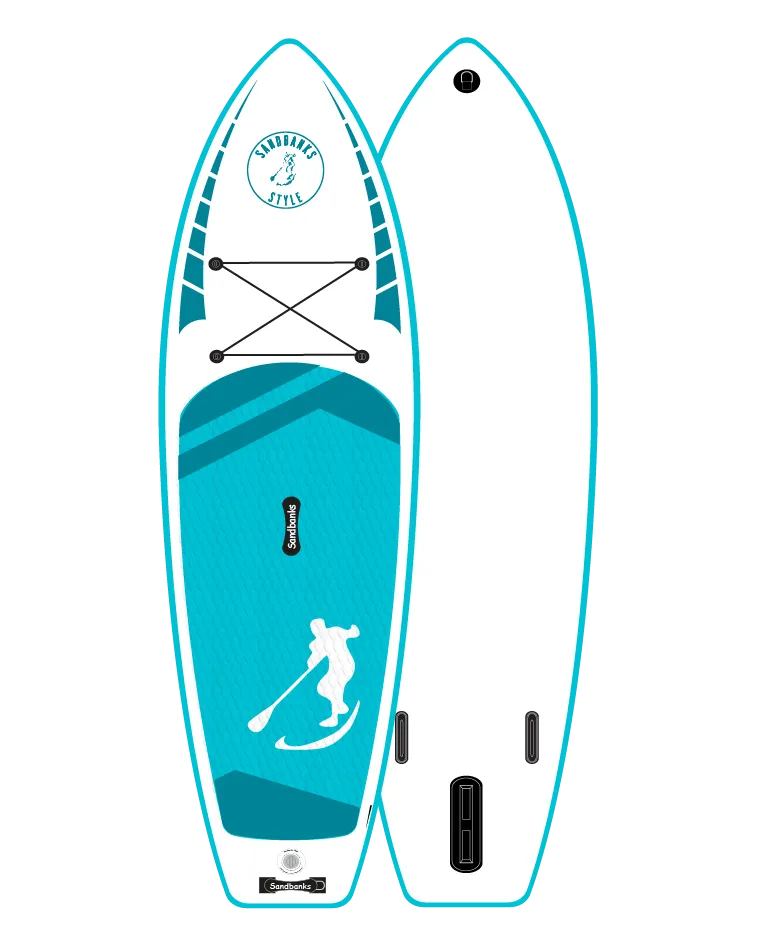 Splash 8'6" SUP Pack in Turquoise