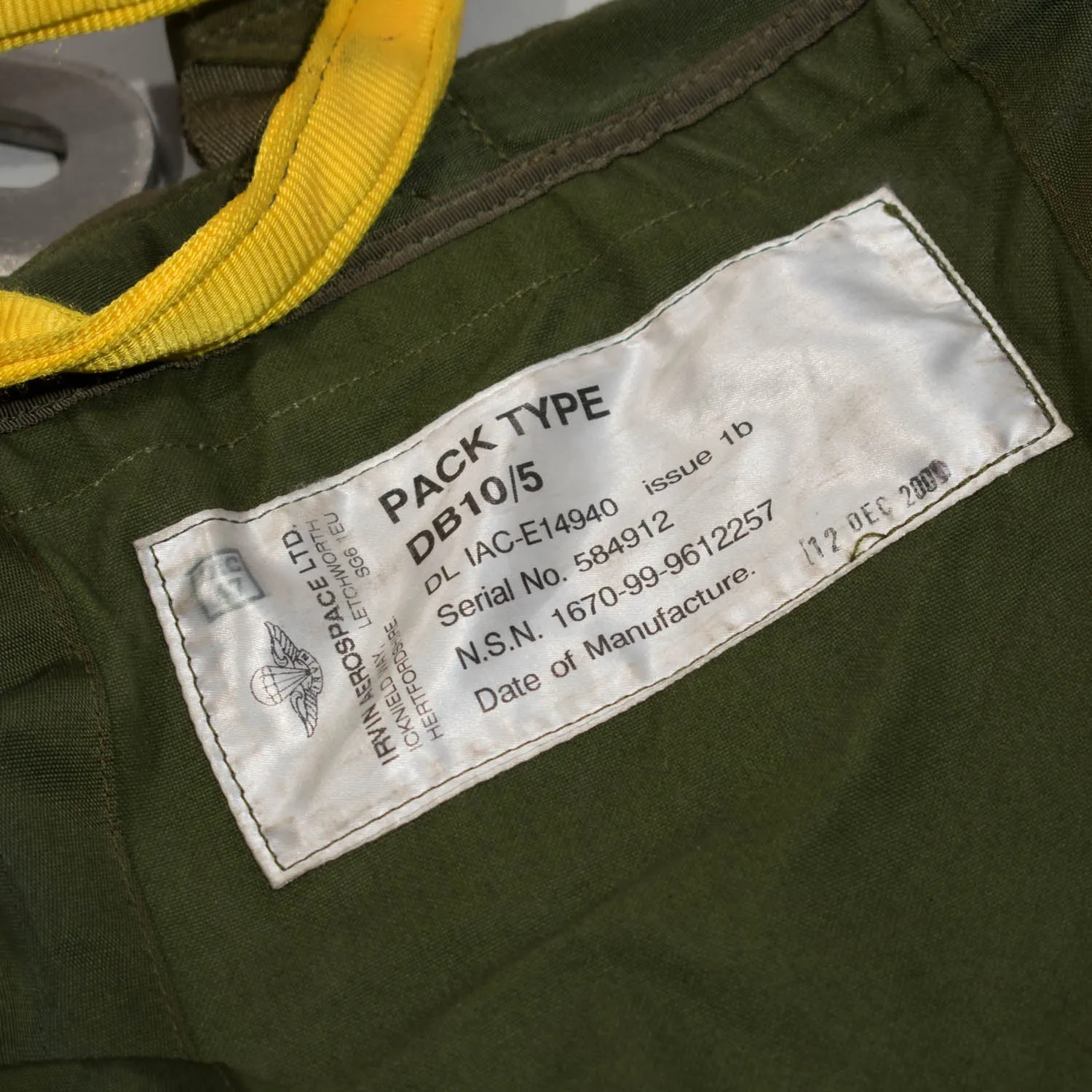Static Line and Snap Hook