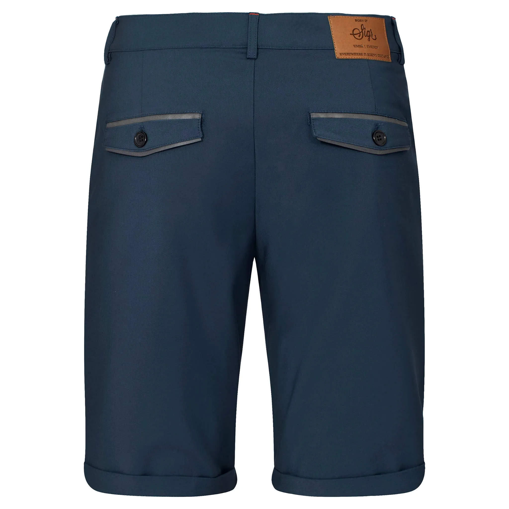 Strandvgen Men's Petrol Blue Cycling Chino Shorts