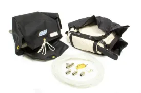 Stroud Pro Stock Drag Parachute 180-200 MPH Air Launcher Nylon Pack/Pilot Parachute - Black