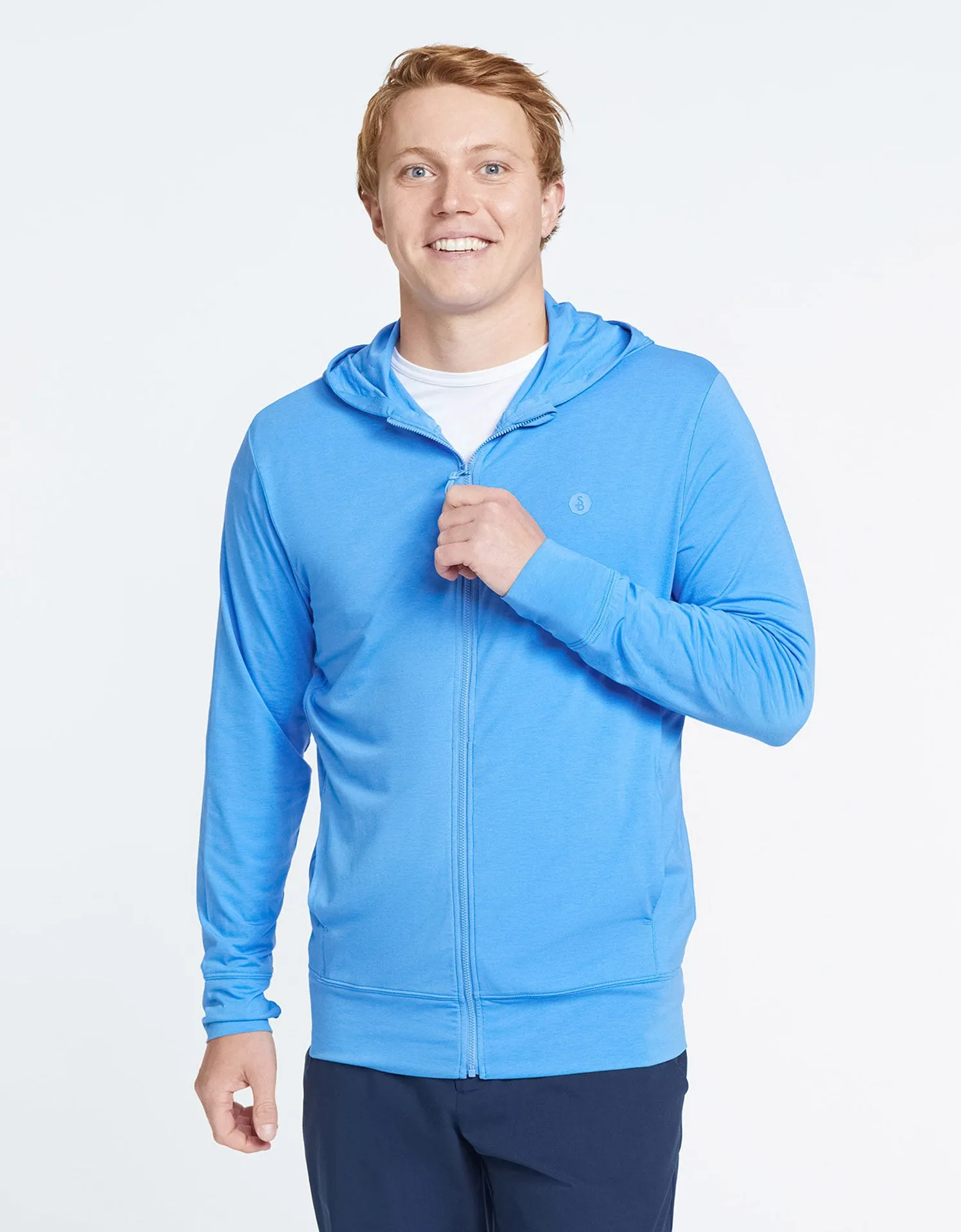 Summer Essential Hooded Zip Top UPF 50 