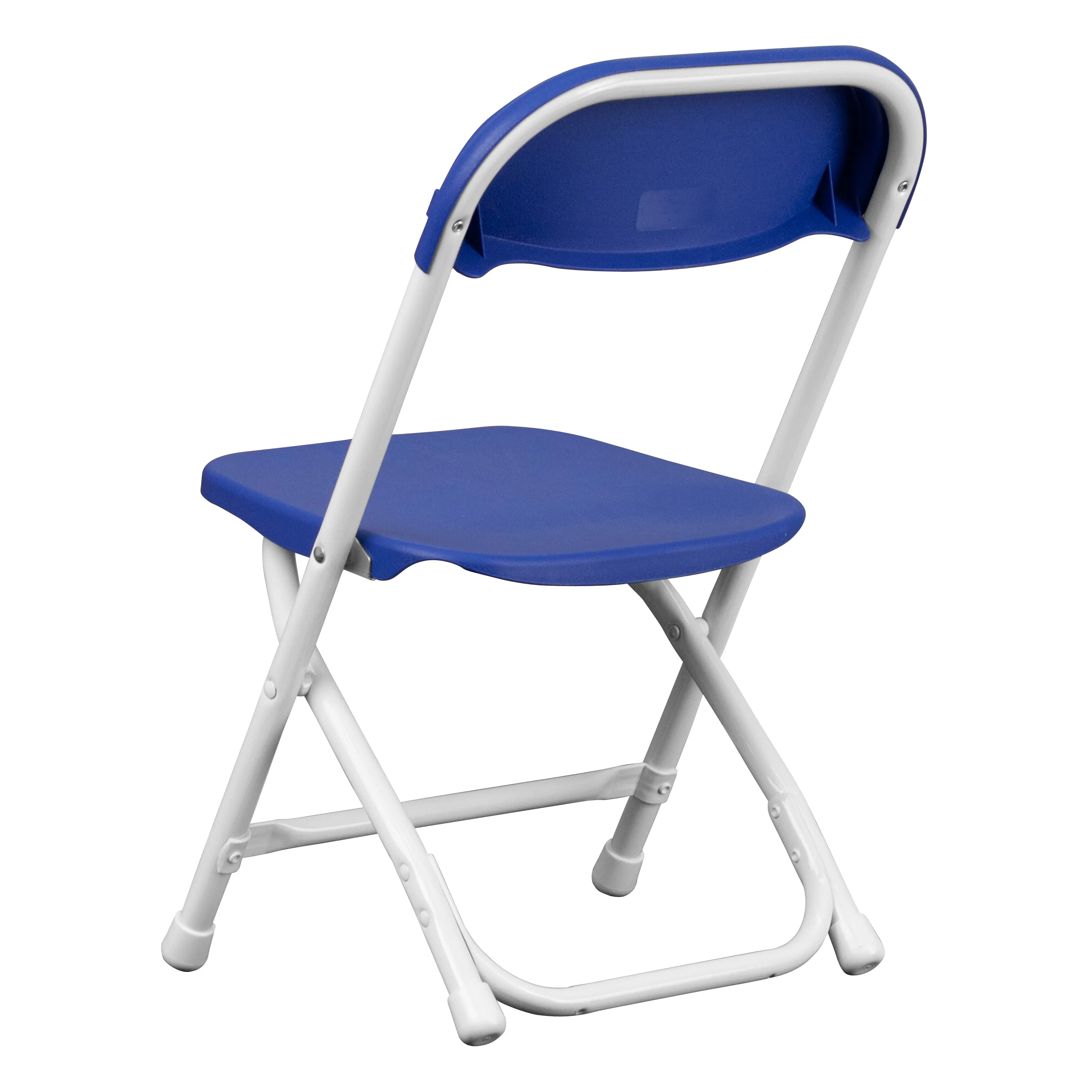 Timmy 2 Pack Kids Blue Plastic Folding Chair