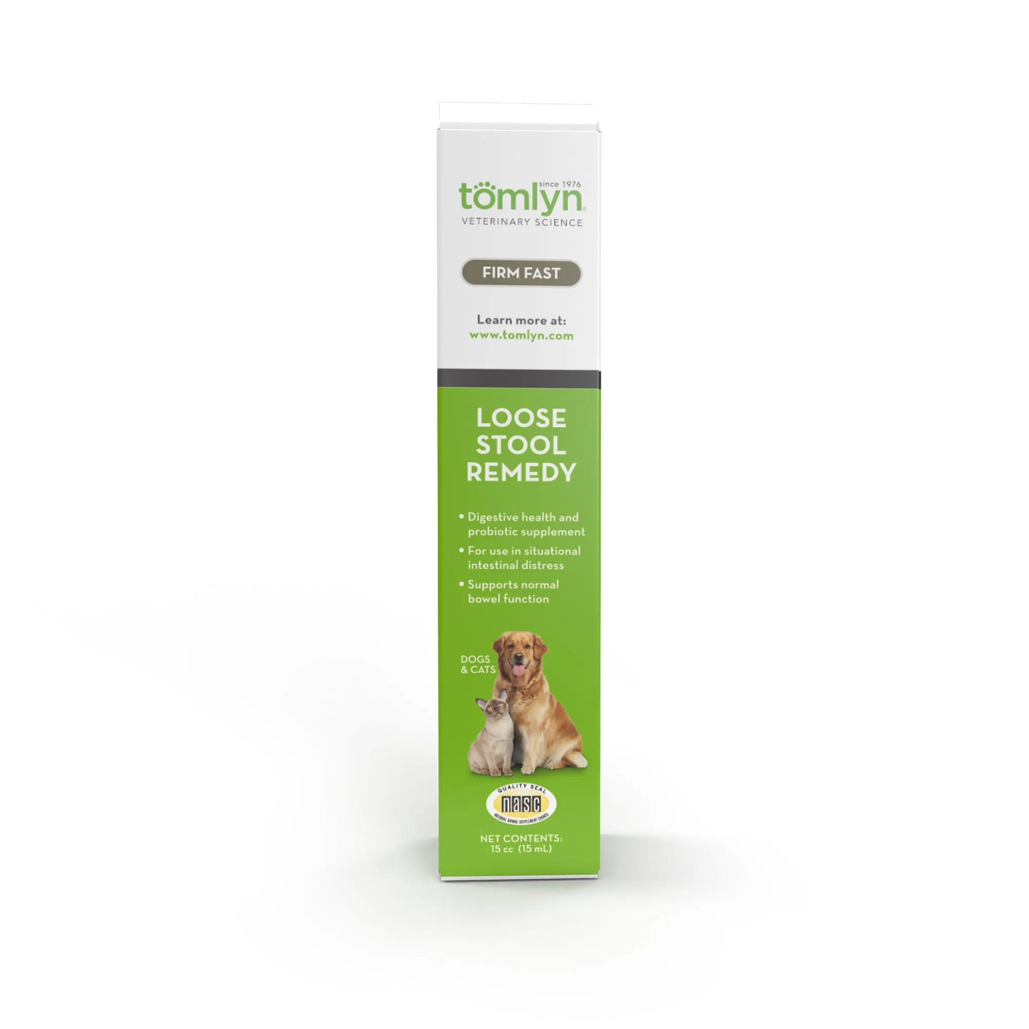 Tomlyn Firm Fast Loose Stool Remedy Chicken-Flavored Gel for Dogs and Cats