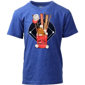 Wes and Willy Baseball Equipment Tee