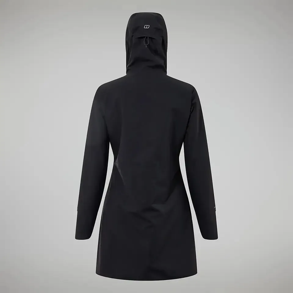 Womens Omeara Long Length Shell Jacket
