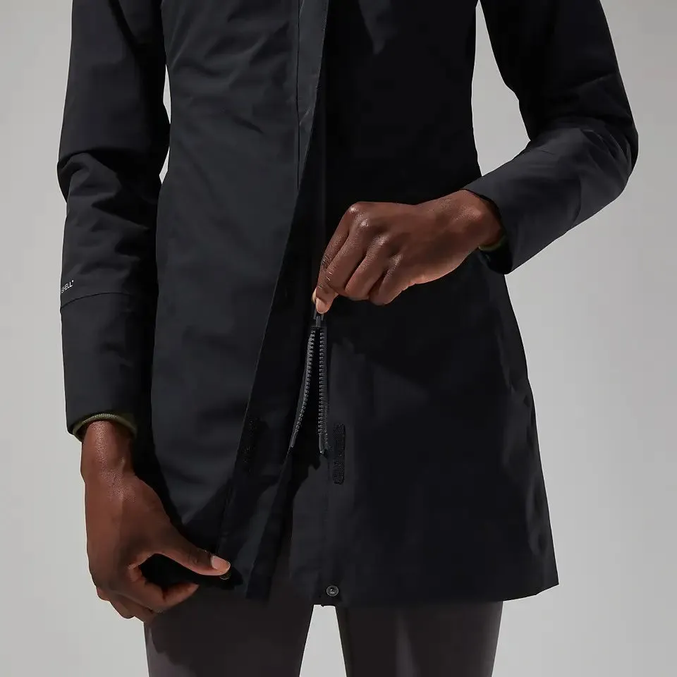 Womens Omeara Long Length Shell Jacket