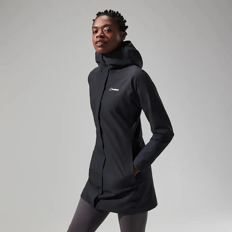 Womens Omeara Long Length Shell Jacket