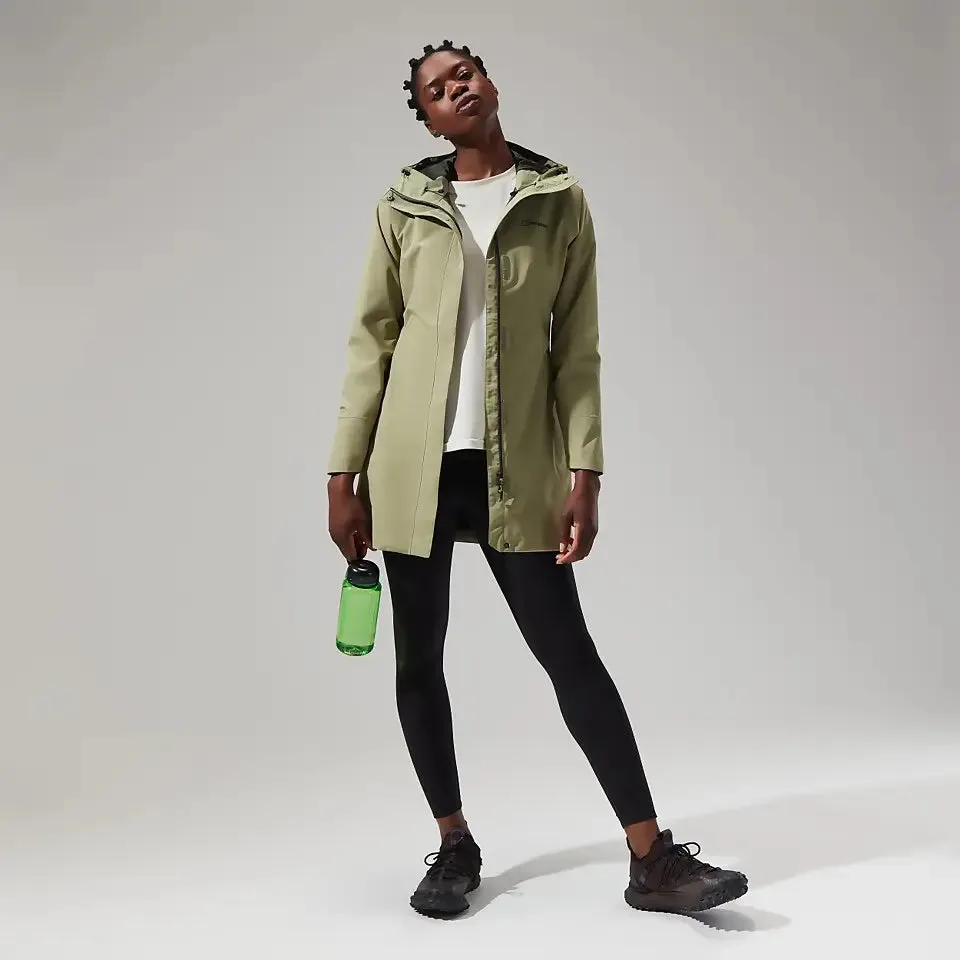 Womens Omeara Long Length Shell Jacket