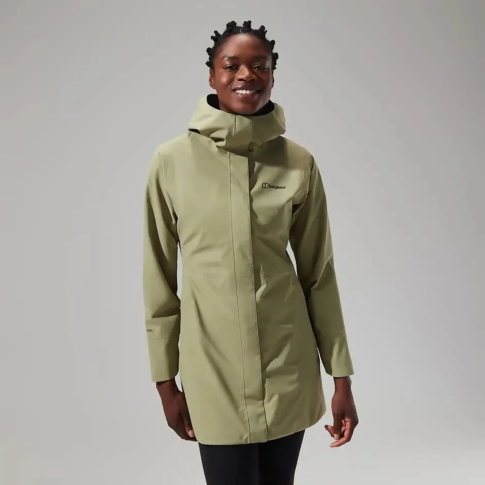 Womens Omeara Long Length Shell Jacket