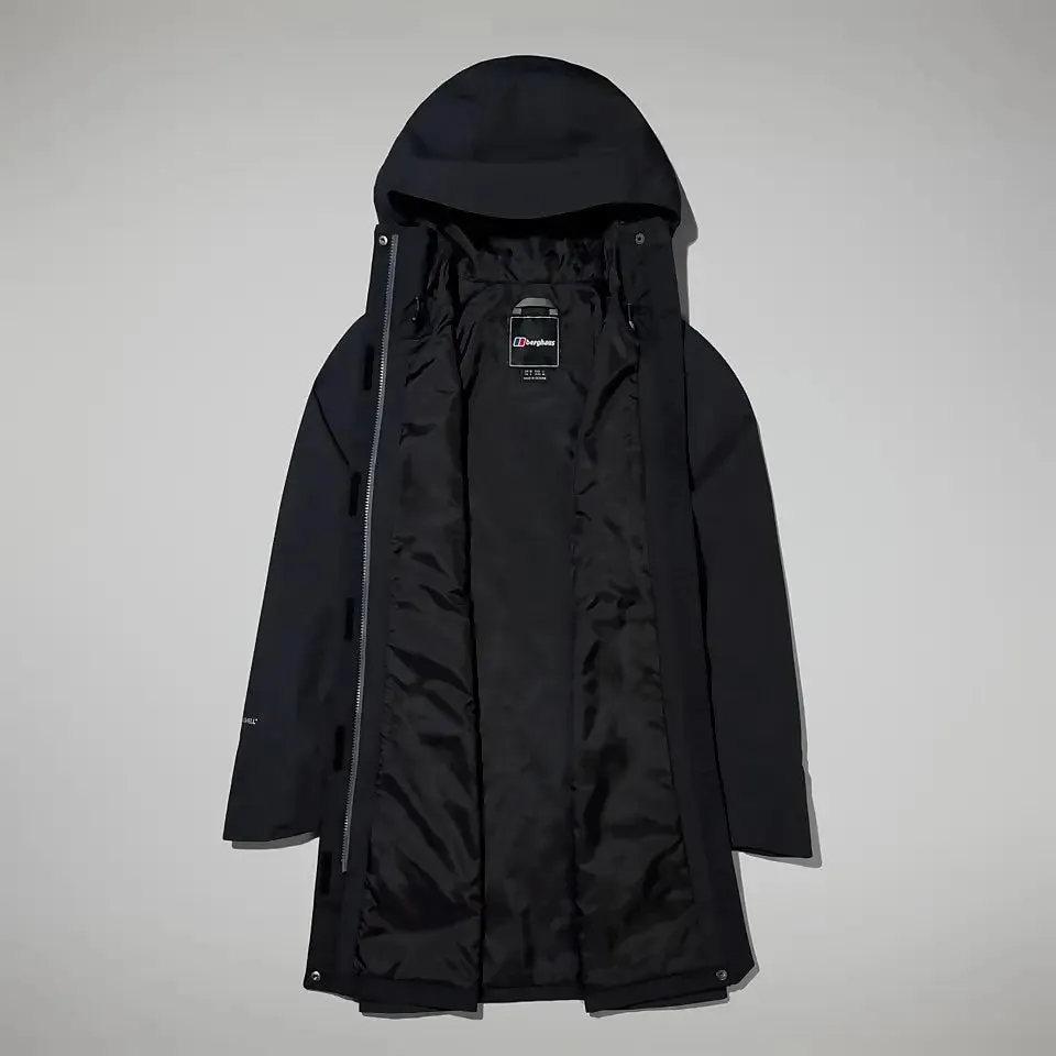 Womens Omeara Long Length Shell Jacket