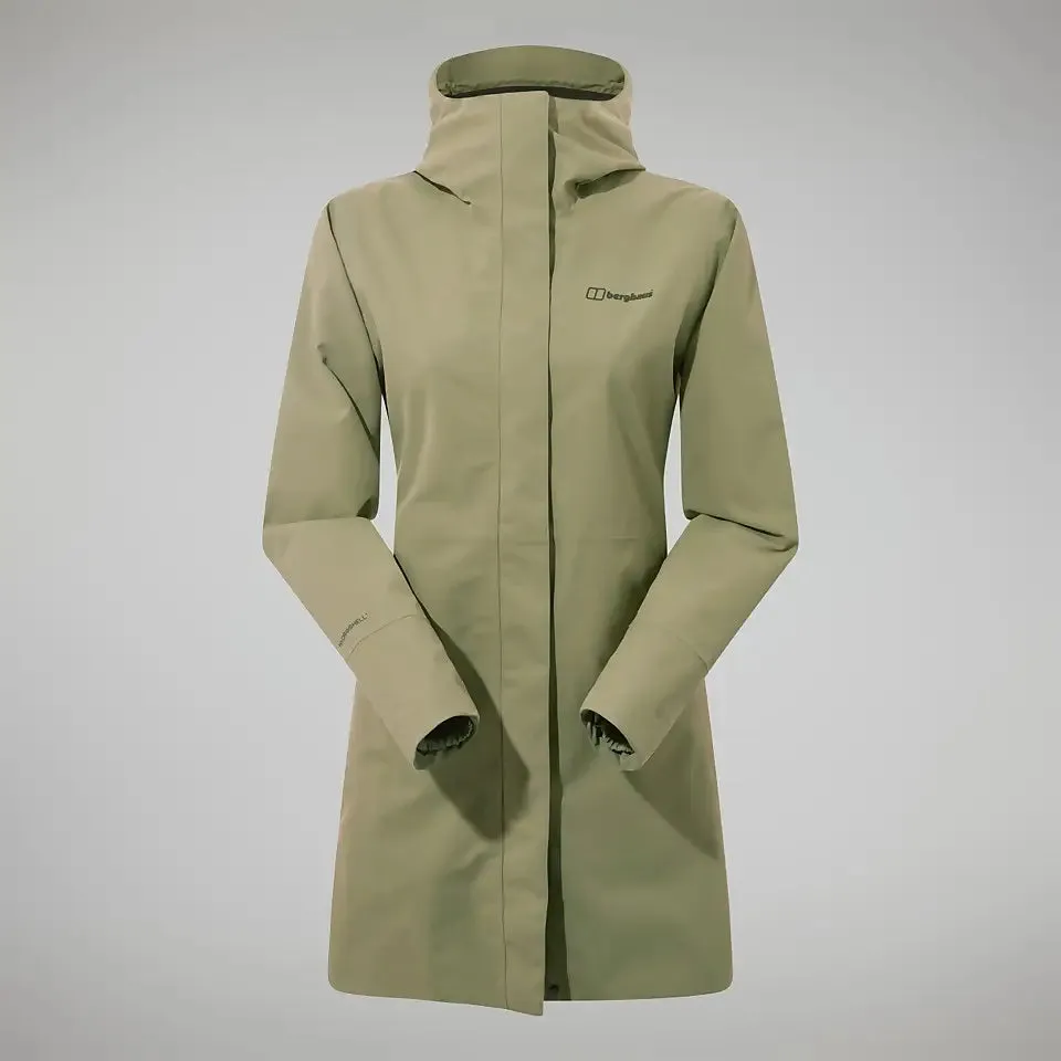 Womens Omeara Long Length Shell Jacket
