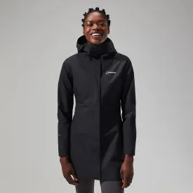 Womens Omeara Long Length Shell Jacket